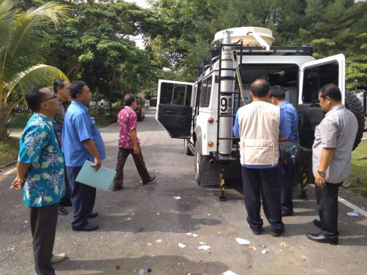 Balmon Riau Evaluasi Uji Coba Siaran Gemilang fm.