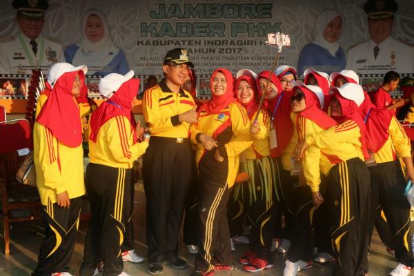 Bupati Buka Jambore Kader PKK 2017