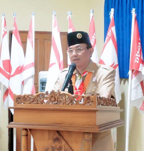 Pemkab Inhil,bantu dana penunjang kegiatan Pramuka 1 miliar.