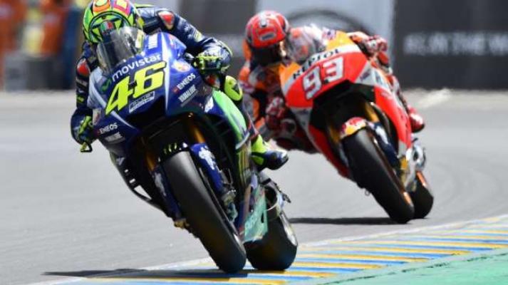 Rossi Bicarah Peluang Patahkan Dominasi  Marquez di Sachsenring 