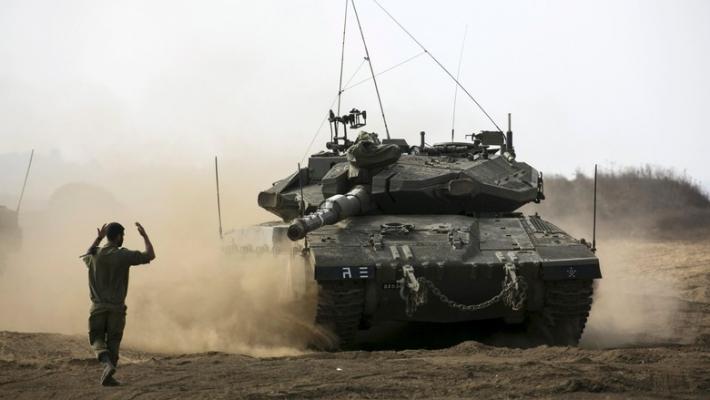 Tank Israel Gempur Pos Milik Hamas di Gaza