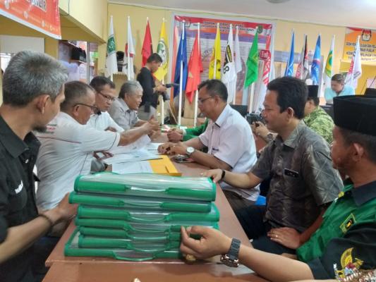 45 Caleg PPP di Daftarkan ke KPU, Agus Salim Yakin Peroleh Dukungan Masyarakat Inhil 