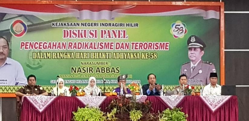 Bupati Inhil Hadiri Diskusi Panel Pencegahan Radikalisme