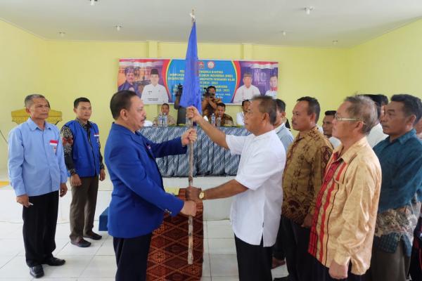 Dedi Permana resmi dilantik  oleh Ketua Dewan Pimpinan Cabang (DPC) HNSI Kabupaten Indragiri Hilir 