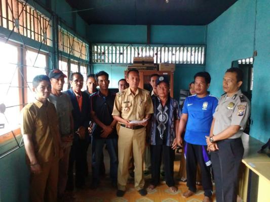 Deklarasi Anti Hoax, Komitmen Masyarakat Desa Perigi Raja Jaga Keamanan Dan Ketertiban