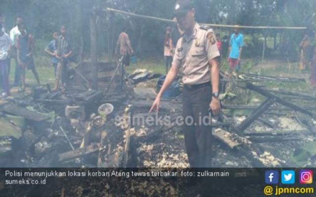 Kebakaran, Lansia Tewas Terpanggang di Rumah
