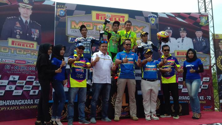 Pemenang Kerjurnas Balap motor Region 1 Sumatera putaran 3 Riau 2018