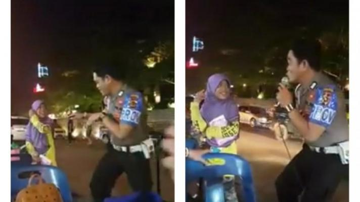 Sempat Hebohkan Taiwan, Bripka Ucok Hans Simangunsong Bergoyang dan Bernyanyi Bersama Pengamen