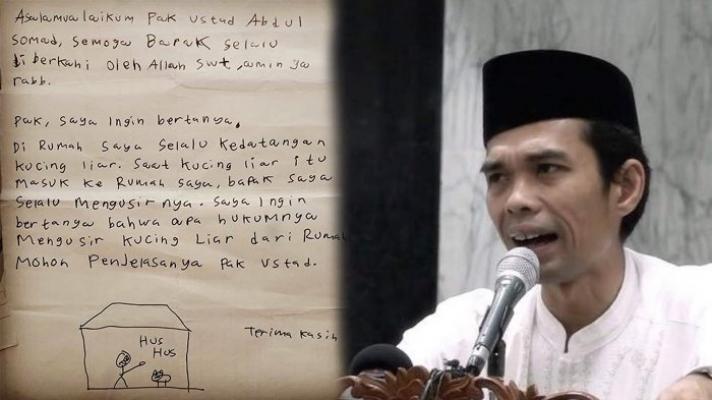 Viral, Seorang Anak Tanya Hukum Usir Kucing, Begini Jawaban Ustaz Somad