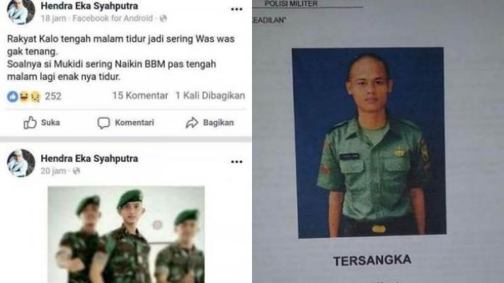 Viral Pria Mengaku Prajurit TNI AD Hina Presiden, Kodam Sriwijaya Ungkap Fakta