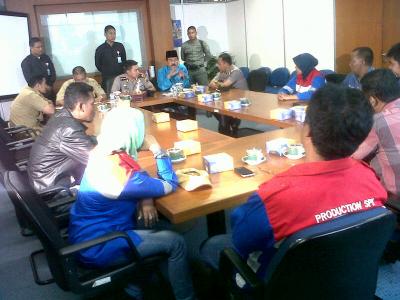  Pemkab Bengkalis dengan Buruh Pertamina Menghasilkan  Tiga Poin Notulen Rapat