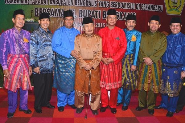 Ahmad Syah Berharap Kontribusi Dari Masyarakat Pekanbaru Asal Bengkalis