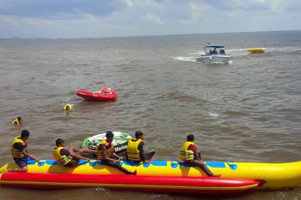 Disbudparpora: Wisata Air Pantai Marina Dumai Sudah Berizin