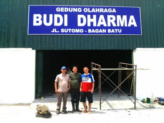 GOR Budi Dharma Baganbatu Segera Difungsikan