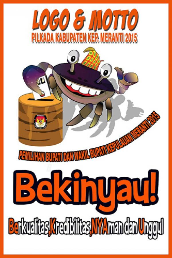 KPU Meranti Luncurkan Senepak Sebagai Maskot