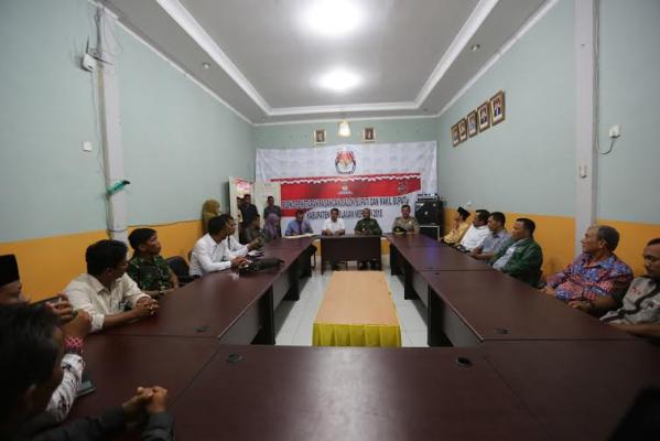 KPU Meranti Tetapkan 2 Pasangan Cabup-Cawabup