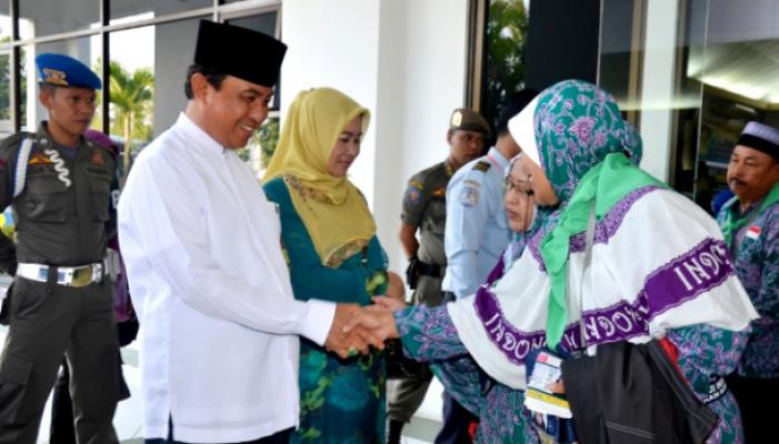 Kloter 6, 378 JCH Inhil Dilepas Dari Embarkasi Batam