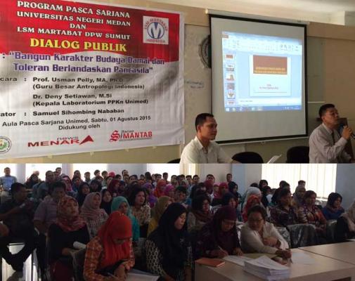 Mahasiswa Pascasarjana Unimed, Dibekali Wawasan Kebangsaan 