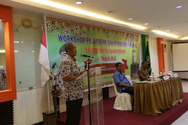 Pj. Bupati Buka Workshop Pelaporan dan Pengisian IKK LPPD