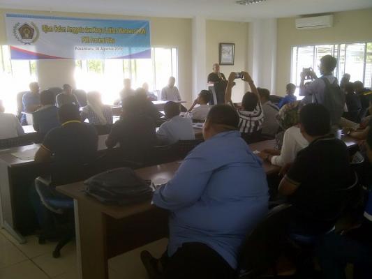 Puluhan Wartawan Dumai Ikuti Tes Anggota Muda PWI