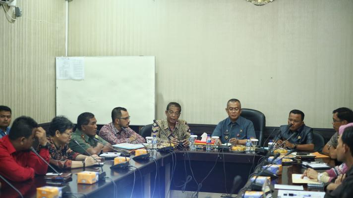 Sukseskan Pilkada Meranti, Pj. Bupati Gelar Rakor Bersama Forkopinda