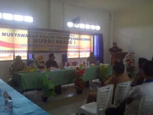 Surya Arfan Buka Musrenbang Kecamatan Batu Hampar