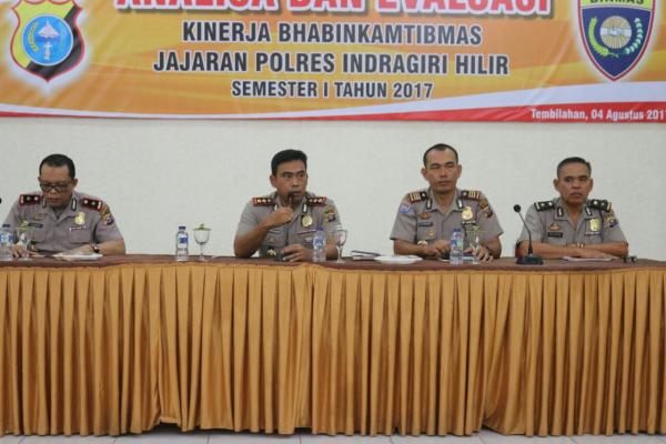 Antisipasi Karhutla Kapolres Inhil Instruksikan Bhabinkamtibmas Berperan Aktif 