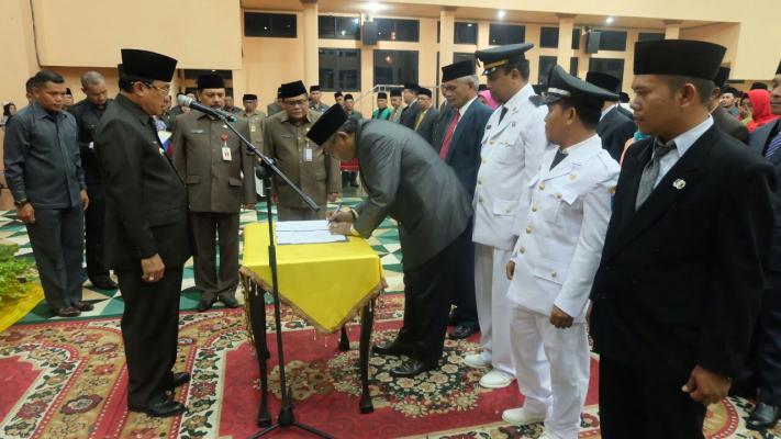 Bupati Inhil Lantik 209 Pejabat Eselon