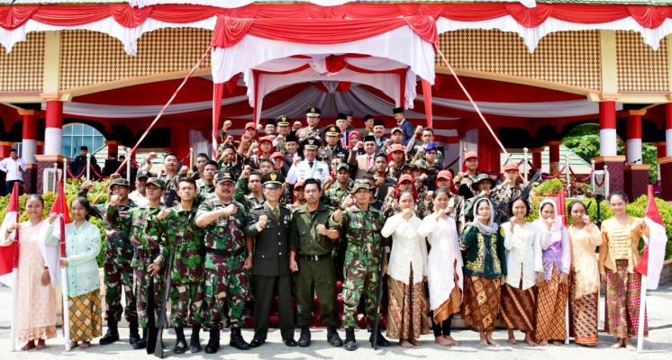Drama Kolosal Letda M Boya Bakar Semangat Perjuangan HUT RI di Inhil 