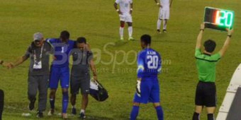 Jelang Indonesia Vs Kamboja, Satria Tama Dibawa ke Rumah Sakit