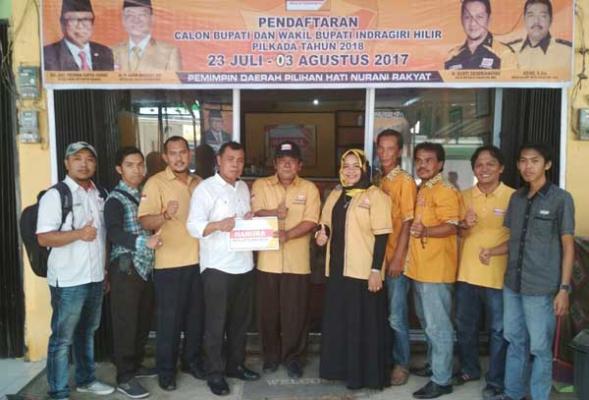 Julak Akil Ketua Partai IDAMAN,kandidat Balon Bupati,Idaman bagi Partai Pengusung