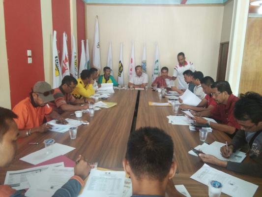 KONI Inhil Menggelar Rapat Bersama Pengurus Cabor Membahas Persiapan di Ajang Porprov Riau