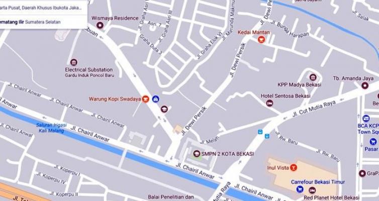 Nama Jalan Dewi Perssik Muncul di Map, Google Minta Maaf