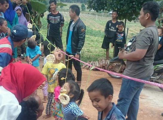 Relawan GPH BIKERS, Adakan Perlombaan Rakyat di Panti Asuhan