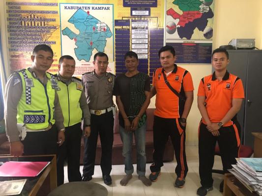 Sopir Truk Kecelakaan Maut di Rantau Berangin Ditangkap Unit Laka Polres Kampar