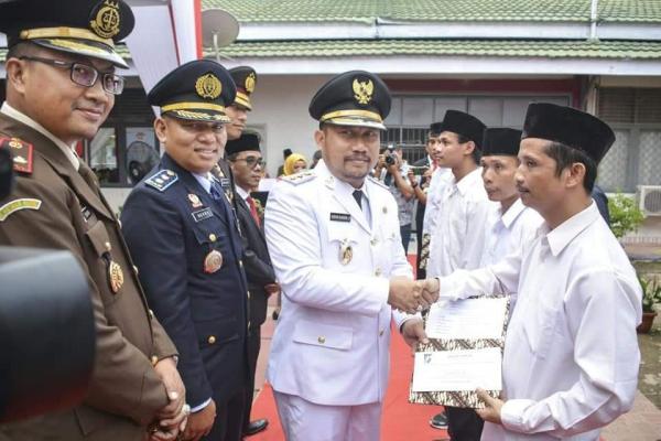 5 Napi Bebas, Wabup Kampar Minta Untuk Menjadi Pribadi yang Lebih Baik