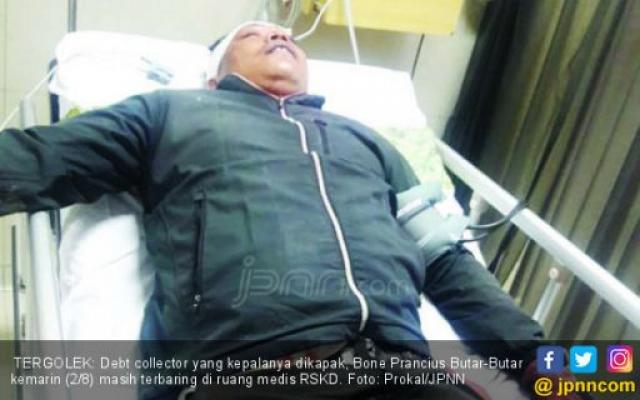 Ancam Bunuh Nasabah, Debt Collector Ditebas Kapak Berkarat