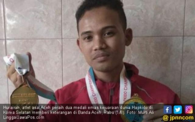 Hurairah Juara Dunia, Sempat Sedih Berfoto Tanpa Merah Putih