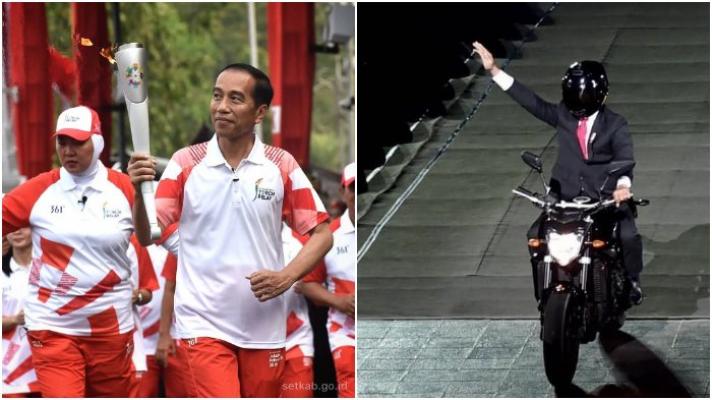 Jokowi Ceritakan Proses di Balik Pembuatan Video Pembukaan Asian Games 2018