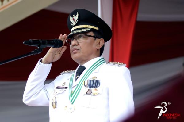 Kemerdekaan RI Ke - 73, Bupati Inhil Minta Generasi Bangsa Kenang Jasa Pahlawan