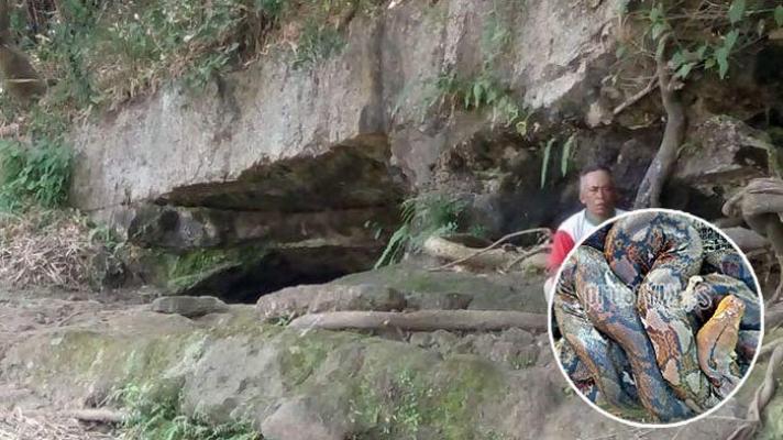 Kondisi Gua Unengan Mojokerto, Markas Ular Piton Bersembunyi Sebelum Ditangkap Warga