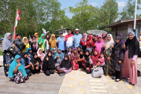 UNRI Jadikan Desa Pulau Cawan Mandah Sebagai Desa Binaan Program Pemanfaatan Sumber Perikanan 