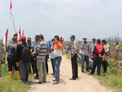 PT TKWGL Ukur Lahan Pembibitan Sawit, Warga Tertipu