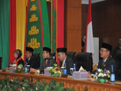 Gedung Panglima Jimban, Saksi Pelantikan Wakil Rakyat Siak