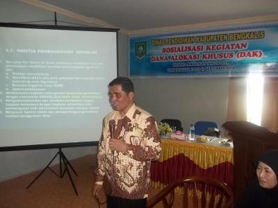 11 Sekolah Dasar  Bengkalis Terima Dana DAK Pusat