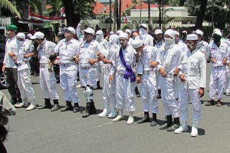  FPI Demo Tolak Basuki Gubernur