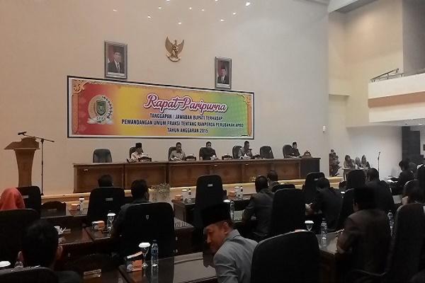 APBD Perubahan Inhil 2015 Disahkan