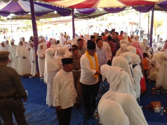 Bupati Rohil Menghadiri Wirid Akbar BKMT