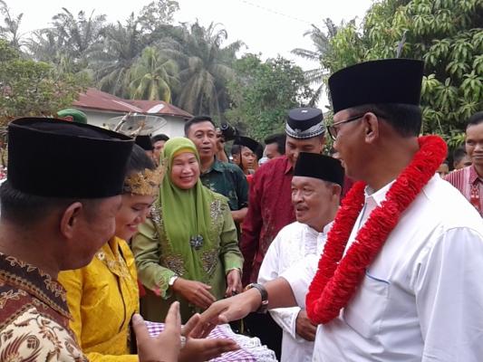 Bupati Rohil Silahturahmi Dengan Masyarakat Kecamatan Bagan Sinembah Raya