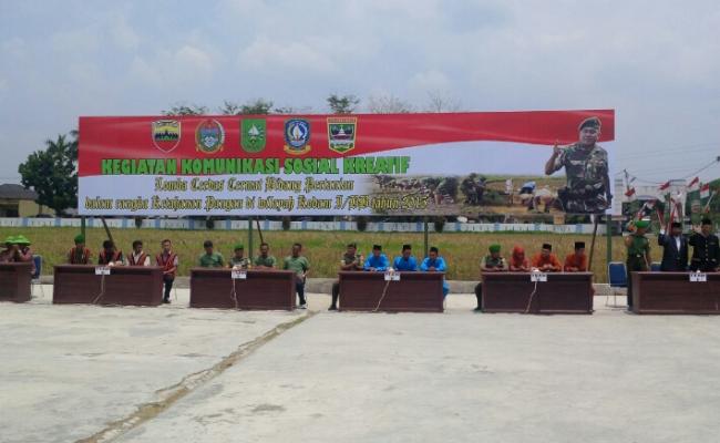 Kodam I/BB Gelar Lomba Cerdas Cermat Bidang Pertanian